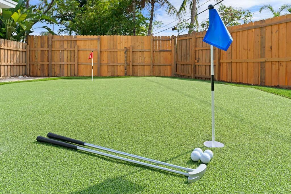 Waterfront-Heated Pool-Mini Golf-Game Room-2Mi Beach Fort Lauderdale Zewnętrze zdjęcie