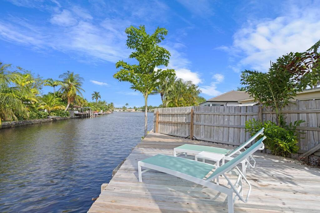Waterfront-Heated Pool-Mini Golf-Game Room-2Mi Beach Fort Lauderdale Zewnętrze zdjęcie