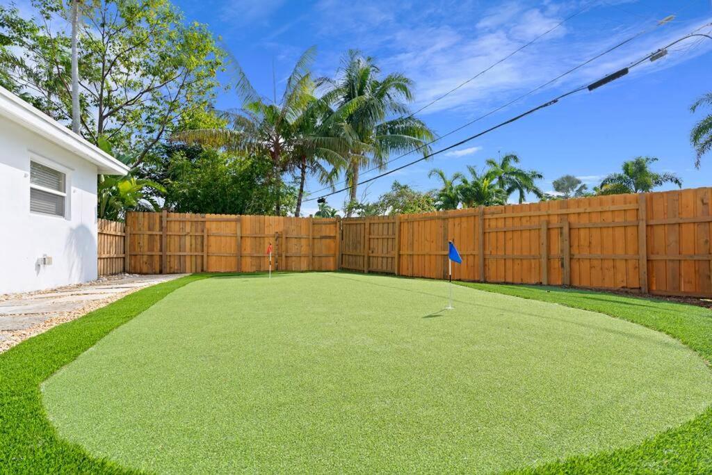 Waterfront-Heated Pool-Mini Golf-Game Room-2Mi Beach Fort Lauderdale Zewnętrze zdjęcie