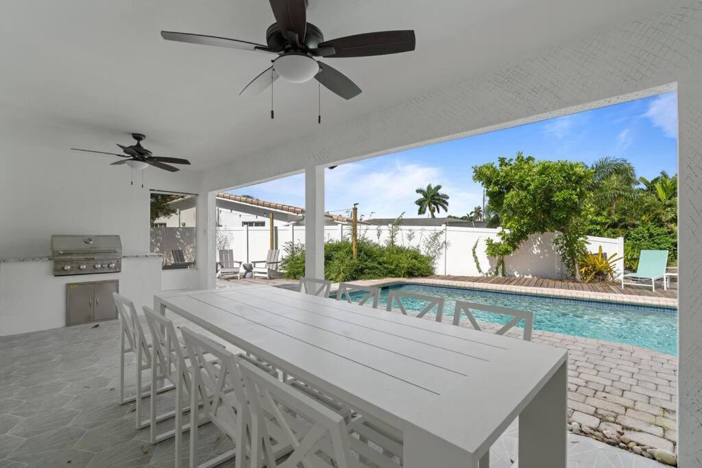 Waterfront-Heated Pool-Mini Golf-Game Room-2Mi Beach Fort Lauderdale Zewnętrze zdjęcie