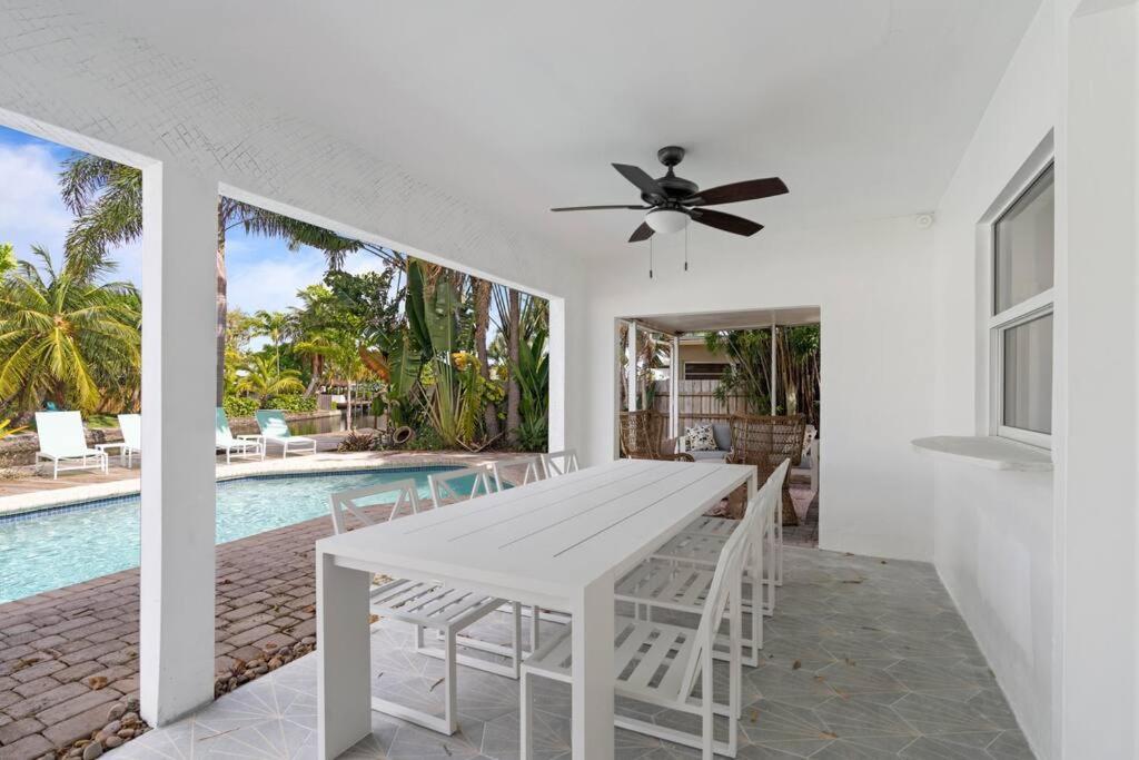 Waterfront-Heated Pool-Mini Golf-Game Room-2Mi Beach Fort Lauderdale Zewnętrze zdjęcie