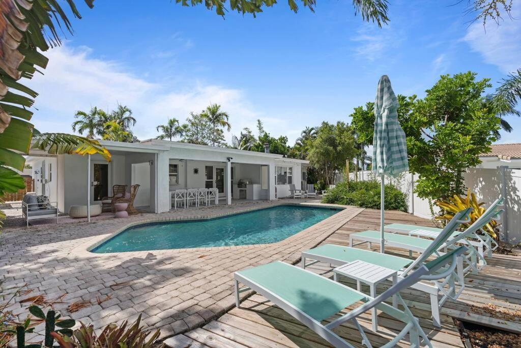 Waterfront-Heated Pool-Mini Golf-Game Room-2Mi Beach Fort Lauderdale Zewnętrze zdjęcie