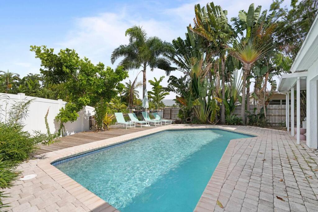 Waterfront-Heated Pool-Mini Golf-Game Room-2Mi Beach Fort Lauderdale Zewnętrze zdjęcie